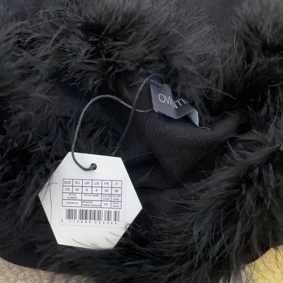 Miranda Feather Bodysuit in Black
OW Intimates - Picture 6 of 9